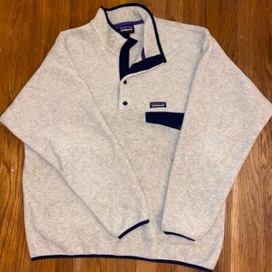 Men's Synchilla® Snap-T® Fleece Pullover Oatmeal Heather size XL